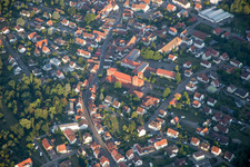 Church building in of Christkoenigskirche Old Town- center of downtown in Hauenstein in the state Rhineland-Palatinate, Germany