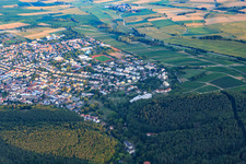 City view from the west in Bad Bergzabern in the state Rhineland-Palatinate, Germany