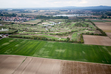 Grounds of the Golf course at Golfpark Biblis-Wattenheim *****GOLF absolute in Wattenheim in the state Hesse, Germany seen from above