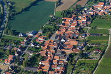 Main Street in Niederhorbach in the state Rhineland-Palatinate, Germany