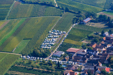 Aerial view of Motorhome parking space Geiger Dierbach in Dierbach in the state Rhineland-Palatinate, Germany