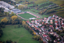 District Altenstadt in Wissembourg in the state Bas-Rhin, France out of the air