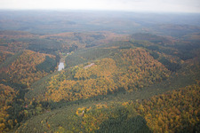 Drone image of Windstein in the state Bas-Rhin, France