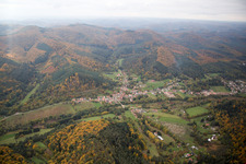 Oblique view of Dambach in the state Bas-Rhin, France