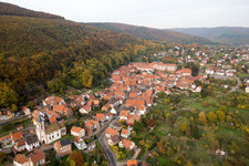 Church building in the village of in Oberbronn in Alsace-Champagne-Ardenne-Lorraine, France