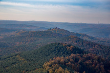 Aerial photograpy of Rothbach in the state Bas-Rhin, France