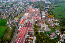 Building and production halls on the premises of Alstom Transport Reichshoffen in Reichshoffen in Grand Est, France