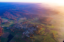 Aerial photograpy of District Hering in Otzberg in the state Hesse, Germany