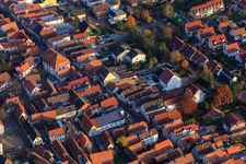 Main Street from the West in Kandel in the state Rhineland-Palatinate, Germany