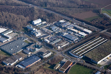 At the Roßweid in the district Grötzingen in Karlsruhe in the state Baden-Wuerttemberg, Germany