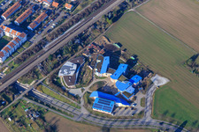 Parzival School Center in the district Hagsfeld in Karlsruhe in the state Baden-Wuerttemberg, Germany