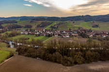 District Schwaibach in Bad Birnbach in the state Bavaria, Germany