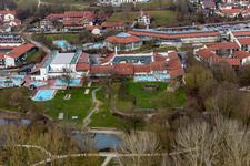 Rottal Thermal Baths in the district Aunham in Bad Birnbach in the state Bavaria, Germany out of the air