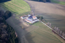 Winter in the district Brombach in Bad Birnbach in the state Bavaria, Germany