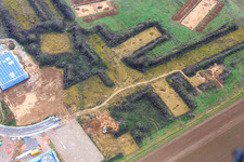 Excavations Industrial Area West in Herxheim bei Landau in the state Rhineland-Palatinate, Germany
