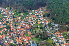 Cemetery Dörrenbach and St. Martin Simultaneous Church - Protestant Parish Dörrenbach-Oberotterbach in Dörrenbach in the state Rhineland-Palatinate, Germany
