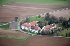 Workshop for Assisted Living of hidden Talents GmbH in the district Haftelhof in Schweighofen in the state Rhineland-Palatinate, Germany from the drone perspective
