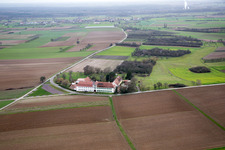 Aerial photograpy of Workshop for Assisted Living of hidden Talents GmbH in the district Haftelhof in Schweighofen in the state Rhineland-Palatinate, Germany