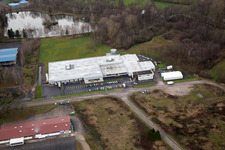 Oblique view of Parker Hannifin Manufacturing in the district Altenstadt in Wissembourg in the state Bas-Rhin, France