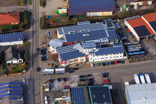 Drone image of REHA med Gesundheitspark GmbH - Department of Orthopaedics & Neurology in Herxheim bei Landau in the state Rhineland-Palatinate, Germany