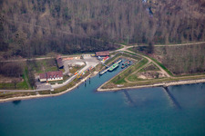 Water and Shipping Office in the district Plittersdorf in Rastatt in the state Baden-Wuerttemberg, Germany