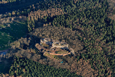 Fleckenstein ruins in Lembach in the state Bas-Rhin, France