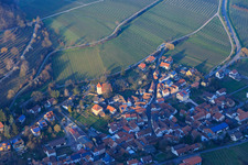St. Martin's Church on Sonnenbergstr in Leinsweiler in the state Rhineland-Palatinate, Germany
