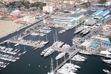 Viareggio in the state Lucca, Italy out of the air