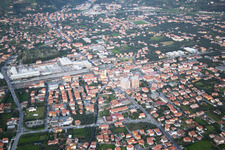 Aerial photograpy of Federigi in the state Tuscany, Italy