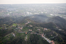 Pedona in the state Tuscany, Italy out of the air