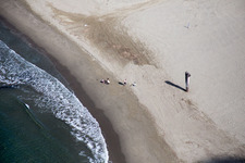 Aerial photograpy of Fiumetto in the state Liguria, Italy