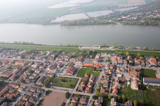 Oblique view of Ca' Tiepolo in the state Veneto, Italy