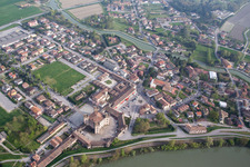 Drone recording of Mesola in the state Ferrara, Italy