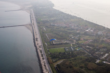 Malamocco in the state Veneto, Italy seen from above