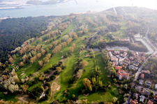 Aerial view of Beroni in the state Veneto, Italy
