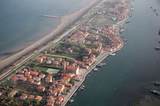 Sant'Antonio in the state Veneto, Italy out of the air