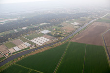 Oblique view of Bertagia in the state Veneto, Italy