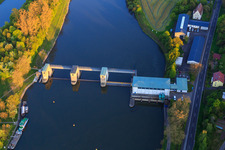 Hydroelectric power plant Wipfeld on the Main in Wipfeld in the state Bavaria, Germany