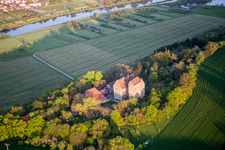 Castle of Schloss Klingenberg on the shore of the river Main in Wipfeld in the state Bavaria