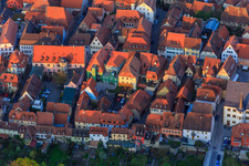 Old Town with Hotel Vier Jahreszeiten Volkach in Volkach in the state Bavaria, Germany