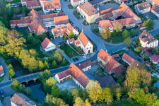 Church building in the village of in the district Laub in Prichsenstadt in the state Bavaria, Germany