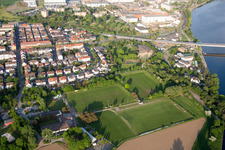 SKV Sandhofen in the district Sandhofen in Mannheim in the state Baden-Wuerttemberg, Germany