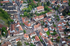 Town Hall building of the city administration Altes Rathaus in Lorsch in the state Hesse, Germany