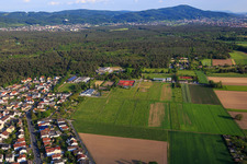 Seeheimer Street in Pfungstadt in the state Hesse, Germany