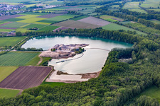 Turner with sandworks in the district Wolfskehlen in Riedstadt in the state Hesse, Germany