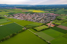 District Leeheim in Riedstadt in the state Hesse, Germany