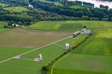 Satellite measuring point Leeheim in the district Leeheim in Riedstadt in the state Hesse, Germany