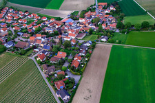 In the stone rows in Frettenheim in the state Rhineland-Palatinate, Germany