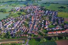 Southeast beyond the railway line in the district Sickenhofen in Babenhausen in the state Hesse, Germany