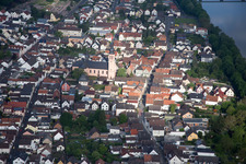 Catholic parish church of St. Nicholas in the district Klein-Krotzenburg in Hainburg in the state Hesse, Germany